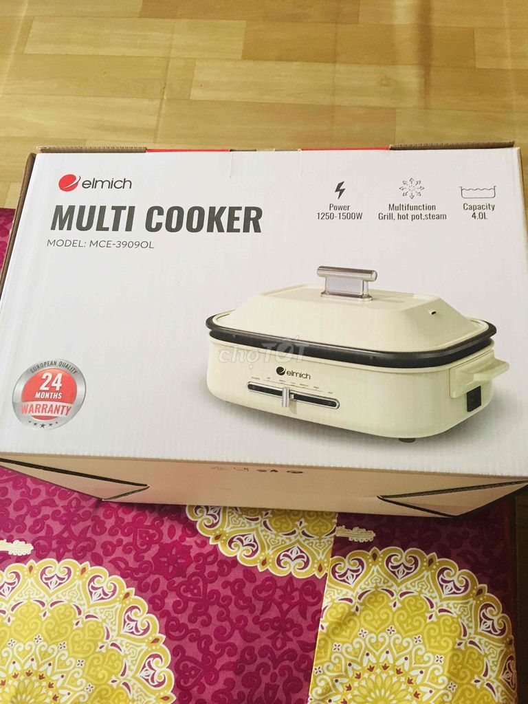 Nồi lẩu điện Elmich MCE-3909OL. Mua bán Bếp, lò, đồ điện nhà bếp tại Quận 4 Tp Hồ Chí Minh được đăng bởi Trần Tài hình 1
