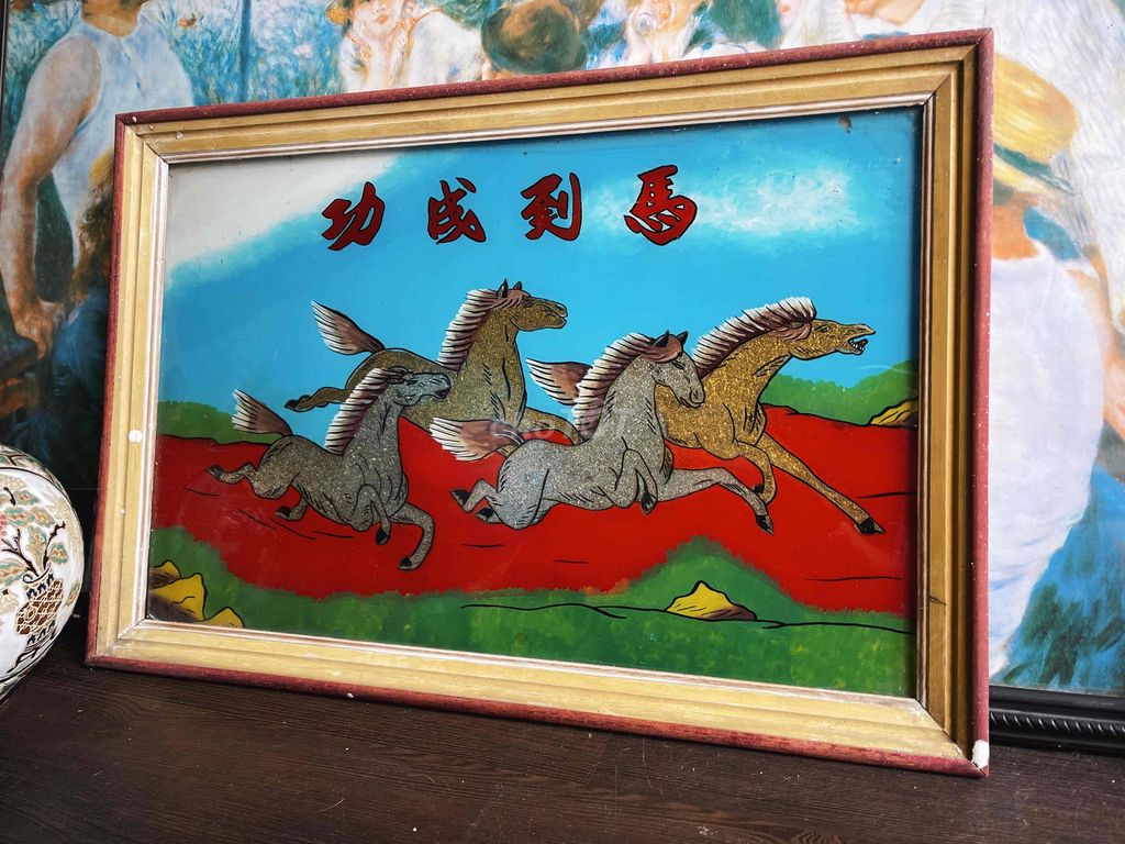 Tranh kiếng. Mua bán Đồ sưu tầm, đồ cổ tại Thành phố Dĩ An Bình Dương được đăng bởi An hình 1