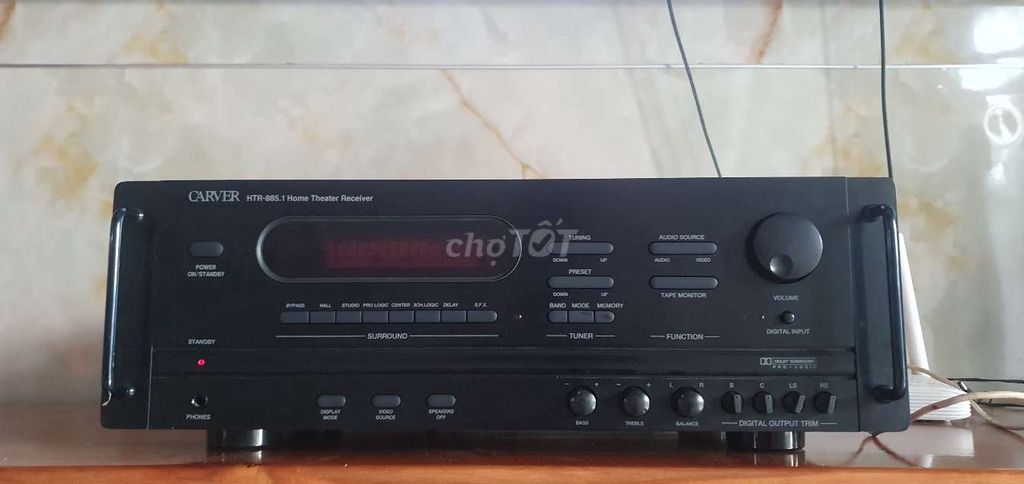 Amply Carver HTR-885.1 Đen Zin nguyên bản. Mua bán Tivi, Âm thanh tại Thành phố Đồng Xoài Bình Phước được đăng bởi audio music hình 1