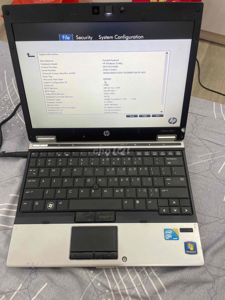 Dọn nhà ra Laptop HP EliteBook 2540p bán như đồ bỏ. Mua bán Laptop tại Quận Hoàng Mai Hà Nội được đăng bởi Vu hình 1