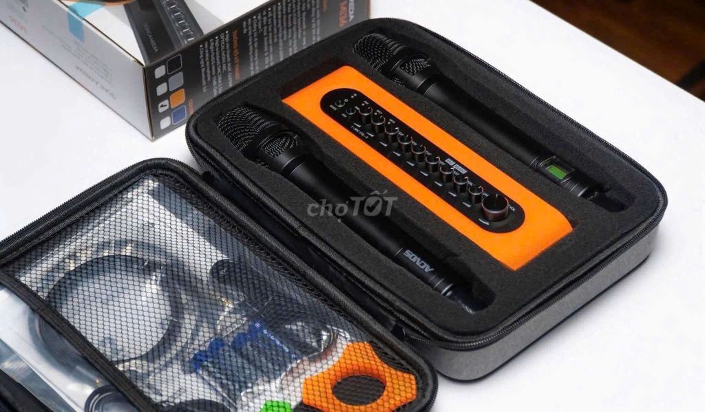 Bộ micro karaoke Acnos MI36. Mua bán Tivi, Âm thanh tại Thành phố Nha Trang Khánh Hòa được đăng bởi Vương hình 1