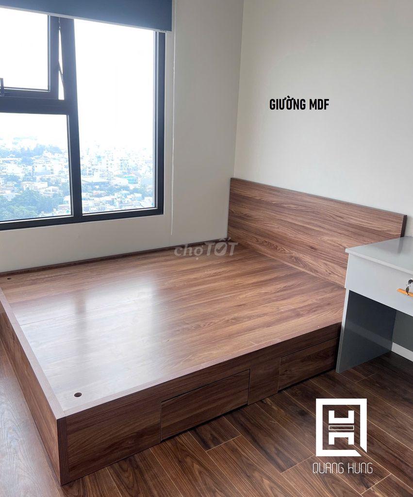 GIƯỜNG MDF-GIƯỜNG MDF=GIƯỜNG MDF=GIƯỜNG MDF$GIƯỜNG. Mua bán Giường, chăn ga gối nệm tại Quận 1 Tp Hồ Chí Minh được đăng bởi NỘI THẤT NHÀ XINH hình 1