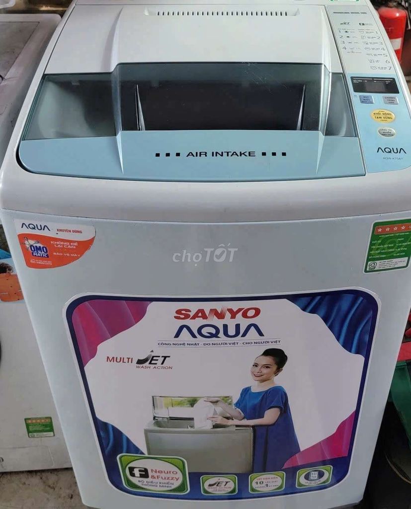 Thanh lý máy giặt Aqua 7kg chạy tốt, có BH