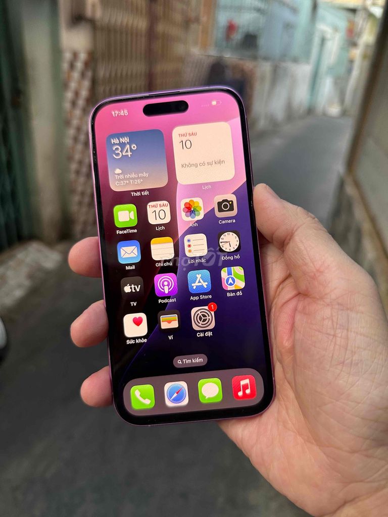 iPhone 16 256Gb pink 99% Việt Nam giá tốt. Mua bán Điện thoại tại Quận 4 Tp Hồ Chí Minh được đăng bởi Phạm Duy Luân hình 1