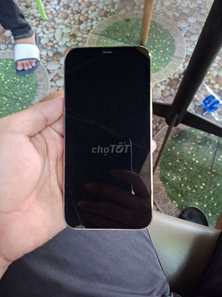 IPhone 12 Promax 128GB gold quốc tế zin all. Mua bán Điện thoại tại Quận Bình Tân Tp Hồ Chí Minh được đăng bởi V I N H hình 1