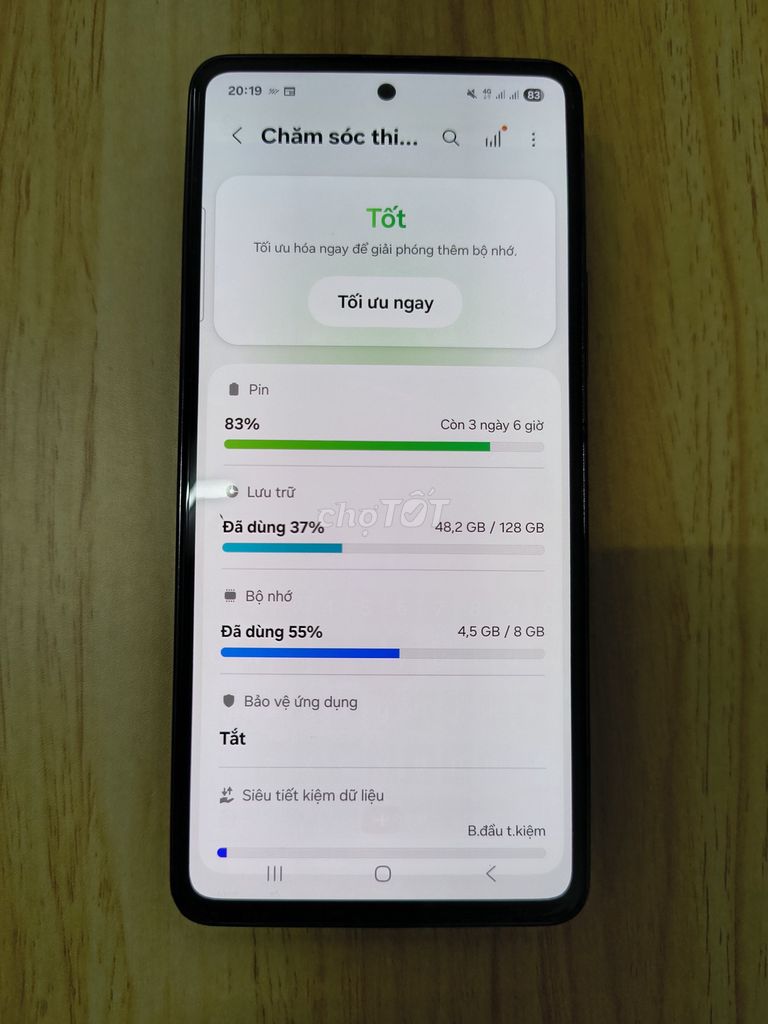 Samsung Galaxy A53 5G 8G 128GB Đen. Mua bán Điện thoại tại Quận Gò Vấp Tp Hồ Chí Minh được đăng bởi Long  hình 1