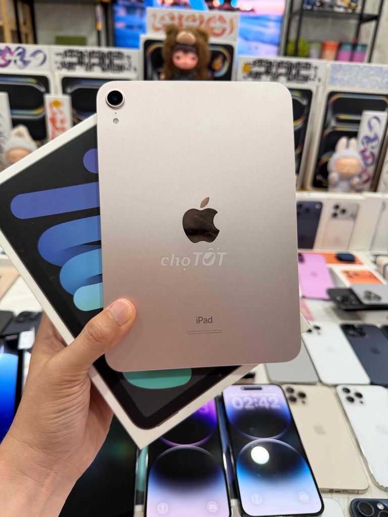 iPad Mini 6 64GB Hồng Keng Đẹp Pin 83% Zin All. Mua bán Máy tính bảng tại Thành phố Thủ Đức Tp Hồ Chí Minh được đăng bởi Táo Uy Tín Chuyên Cung Cấp Sỉ Và Lẻ Tuyển Công Tác Viên hình 1