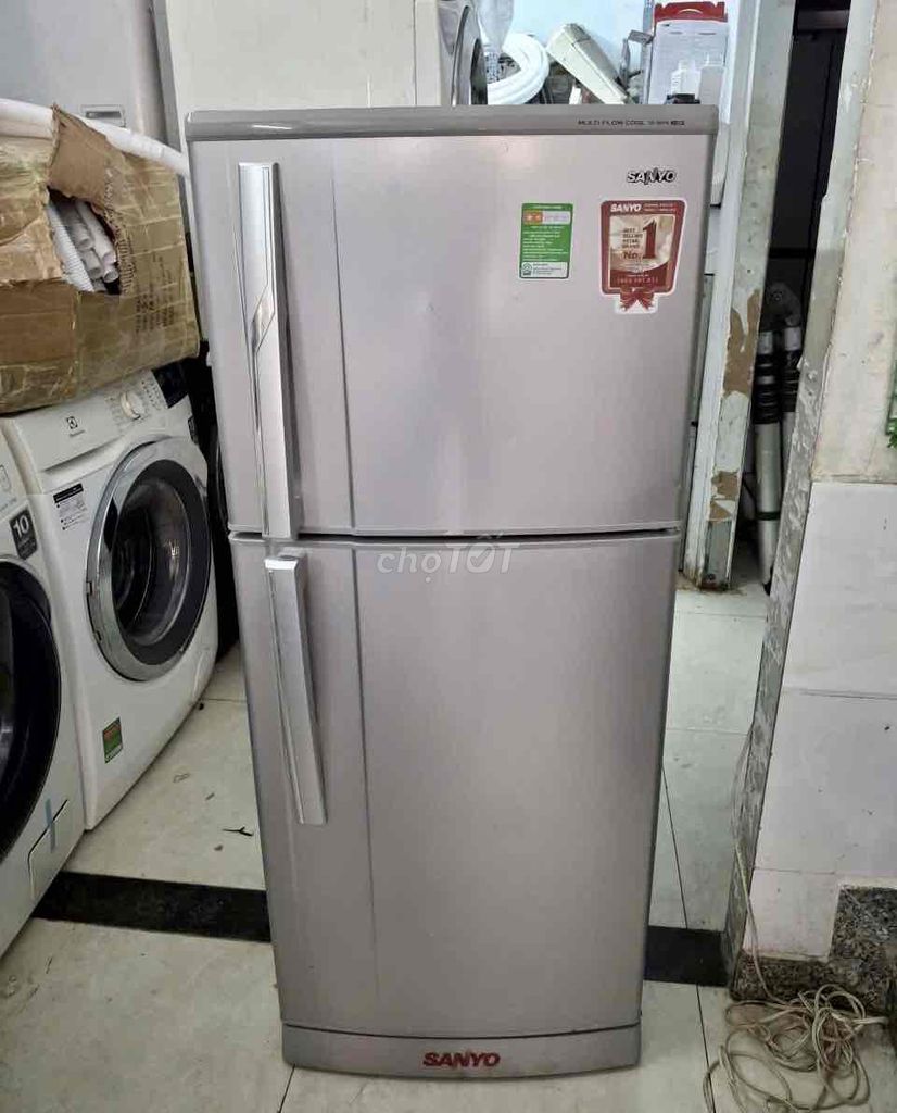 Thanh lý Tủ lạnh Sanyo 165L zin đẹp ken 💥. Mua bán Tủ lạnh tại Quận Gò Vấp Tp Hồ Chí Minh được đăng bởi Quí Vũ Official hình 1