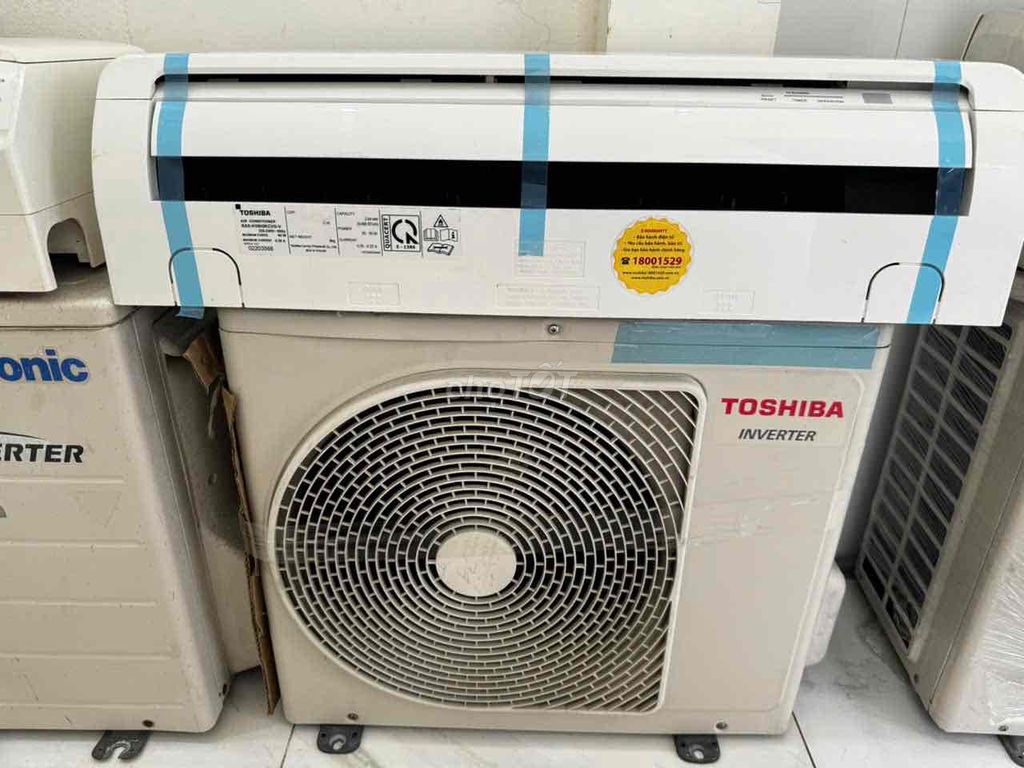 💥💥E sẵn máy lạnh TOSHIBA 1hp inveter còn rất đẹp n