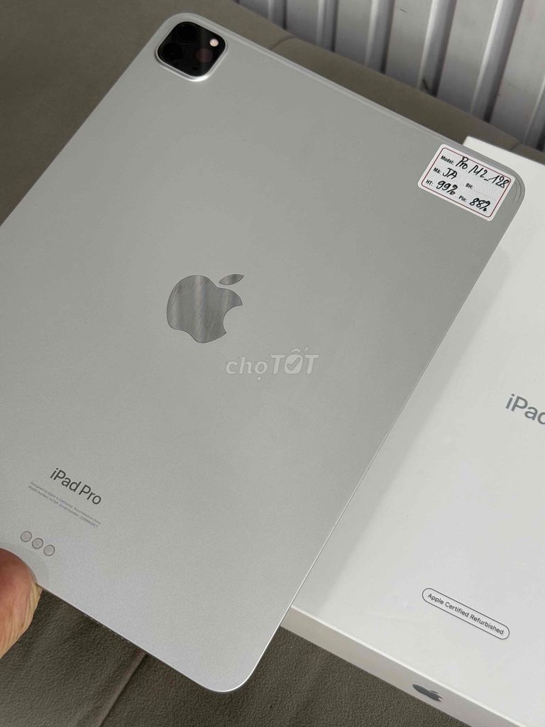 Ipad pro M2 128gb wifi only đẹp 99%. Mua bán Máy tính bảng tại Quận Đống Đa Hà Nội được đăng bởi Hà Dương hình 1