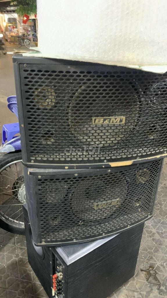 Loa karaoke B&M bass 25cm Đen. Mua bán Tivi, Âm thanh tại Quận Tân Bình Tp Hồ Chí Minh được đăng bởi ngọc . đô món gia rẻ hình 1