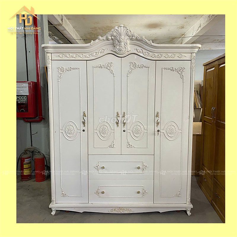 Tủ Quần Áo Gỗ Công Nghiệp 1m7x2m23 Mới 90%. Mua bán Tủ, kệ gia đình tại Quận Tân Phú Tp Hồ Chí Minh được đăng bởi Công Ty TNHH TM DV INKPRO hình 1