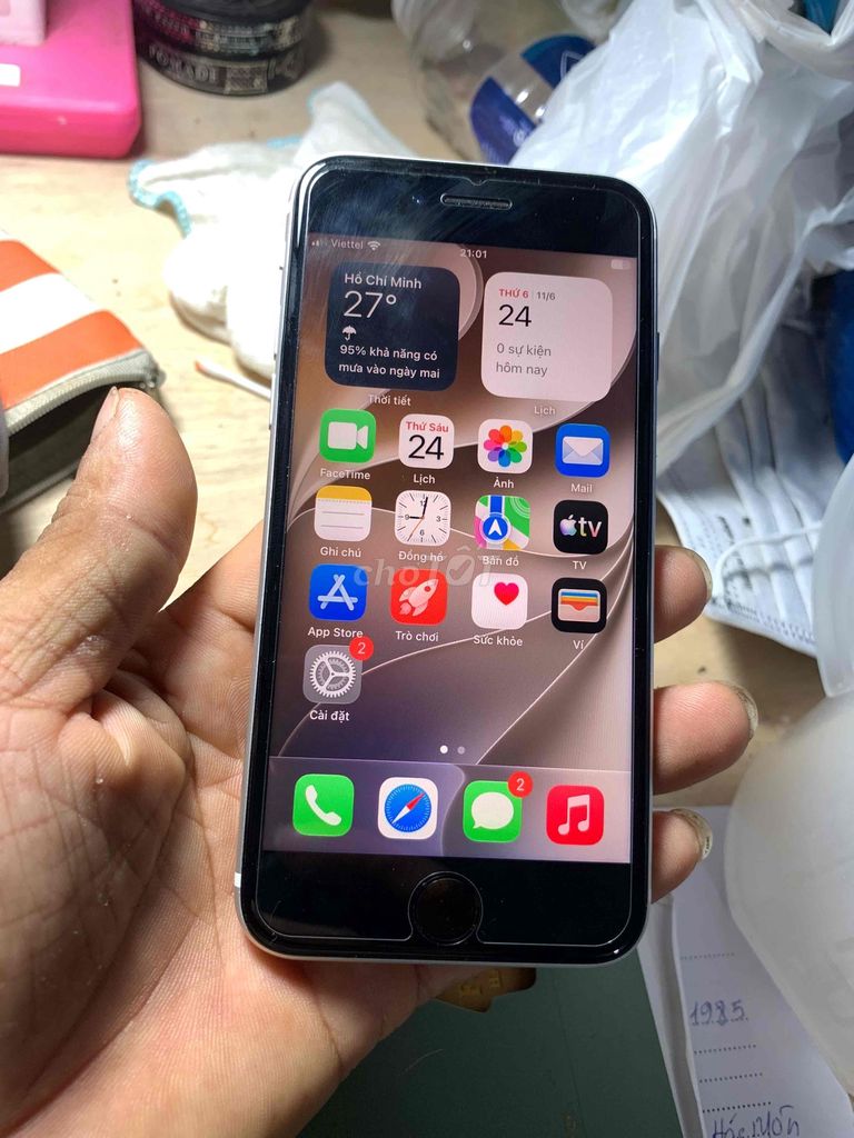 Apple iPhone SE 2 64GB Bạc Đã qua sử dụng. Mua bán Điện thoại tại Huyện Hóc Môn Tp Hồ Chí Minh được đăng bởi Nguyễn trọng hửu hình 1