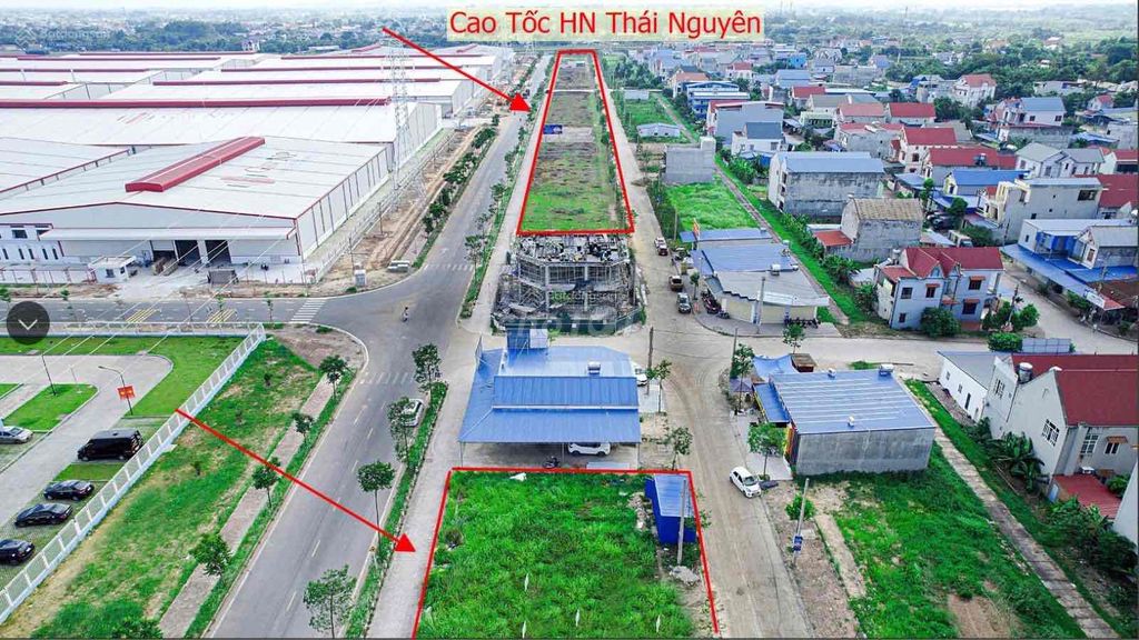 Chính chủ bán nhanh lô đất mặt nhà máy Sam Sung, Thái Nguyên