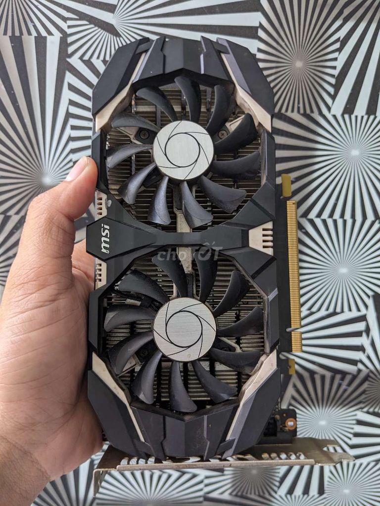 Card MSI GTX 1050 Ti 4Gb Không nguồn phụ