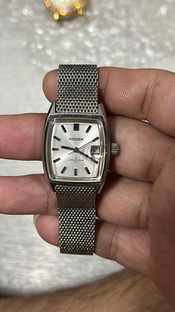 CITIZEN tank cơ cót có lịch. Mua bán Đồng hồ tại Huyện Gò Dầu Tây Ninh được đăng bởi 2hand chuẩn xịn hình 1