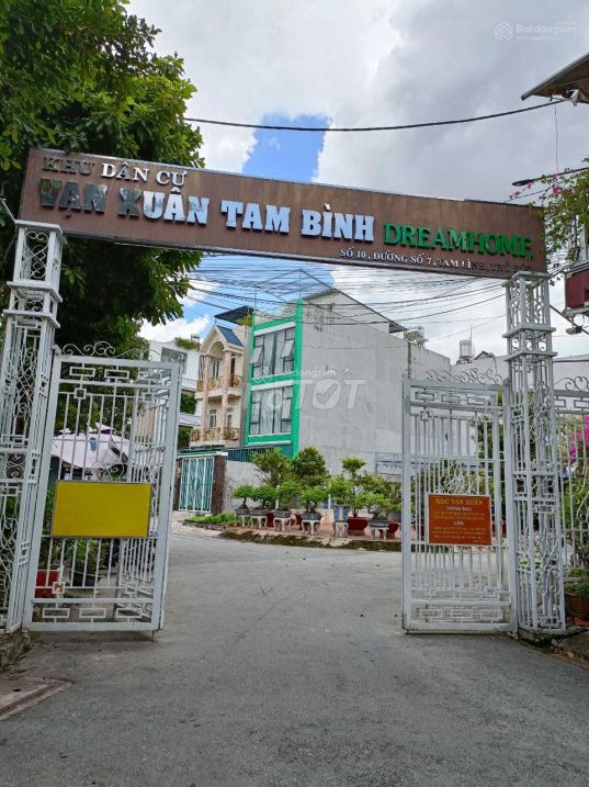 Bán nhà khu dân cư Vạn Xuân, Đường Số 7, Tam Bình, Thủ Đức, HCM
