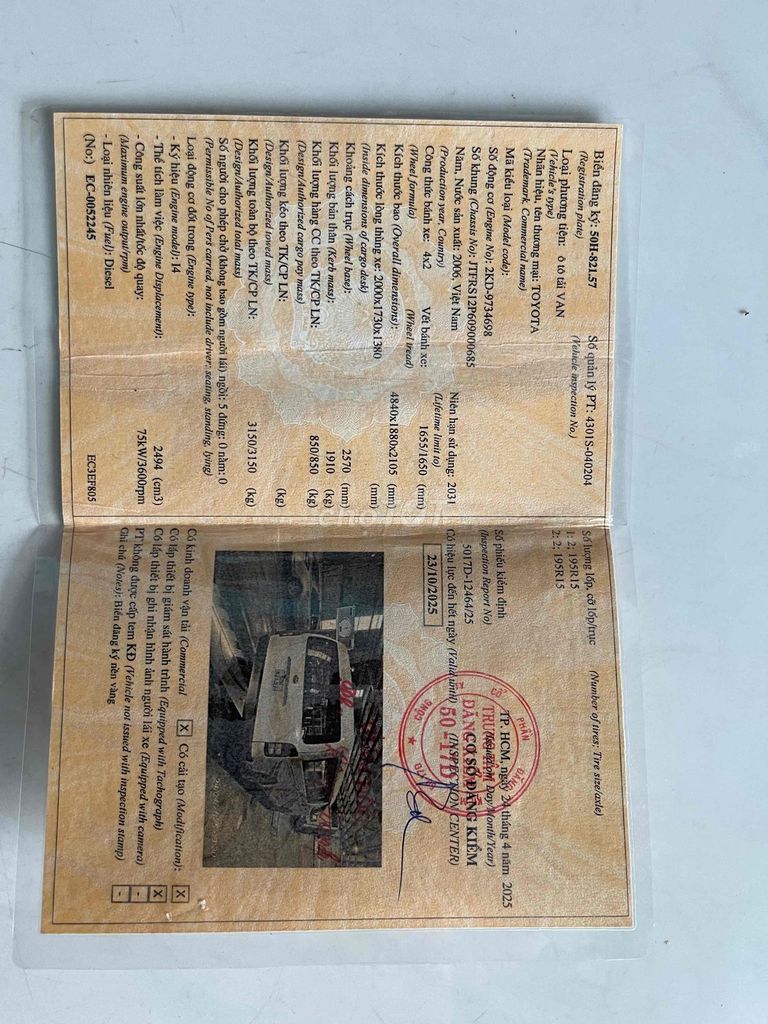 Toyota Hiace 2006 - 123 km. Mua bán Ô tô tại Quận Bình Tân Tp Hồ Chí Minh được đăng bởi Huỳnh tấn pha hình 16