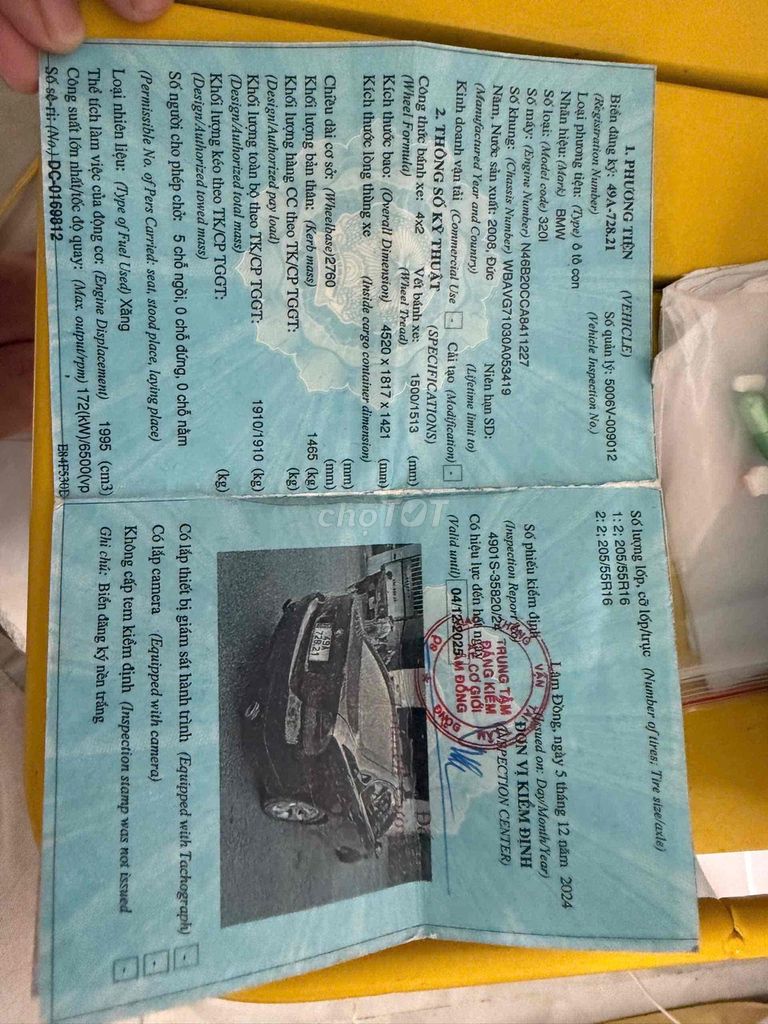 BMW 320i 2008 Đen. Mua bán Ô tô tại Thành phố Thủ Đức Tp Hồ Chí Minh được đăng bởi Thịnh Vượng hình 9