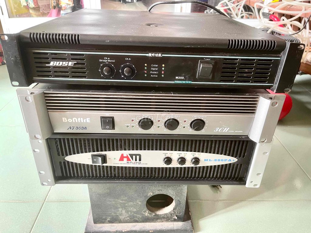 Cục đẩy công suất Bose M350 Đen. Mua bán Tivi, Âm thanh tại Quận Bình Thuỷ Cần Thơ được đăng bởi Đam mê  hình 1