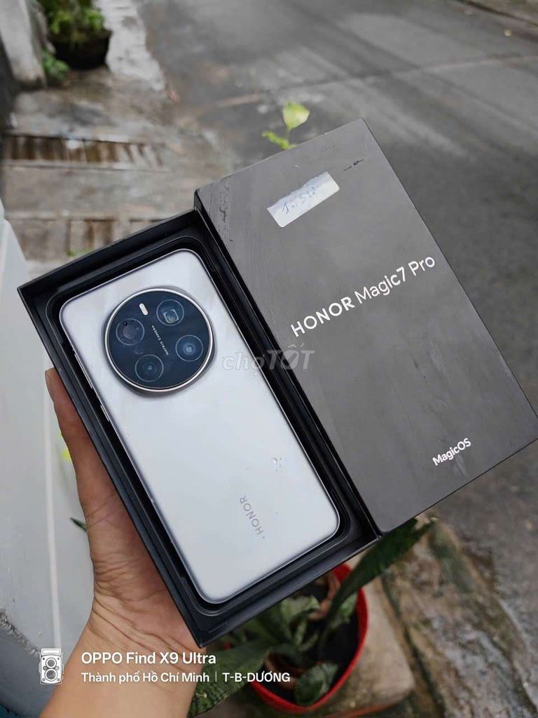 Honor Magic 7 Pro 16GB/512GB fullbox đẹp keng. Mua bán Điện thoại tại Quận Bình Tân Tp Hồ Chí Minh được đăng bởi Thái Bình Dương hình 1