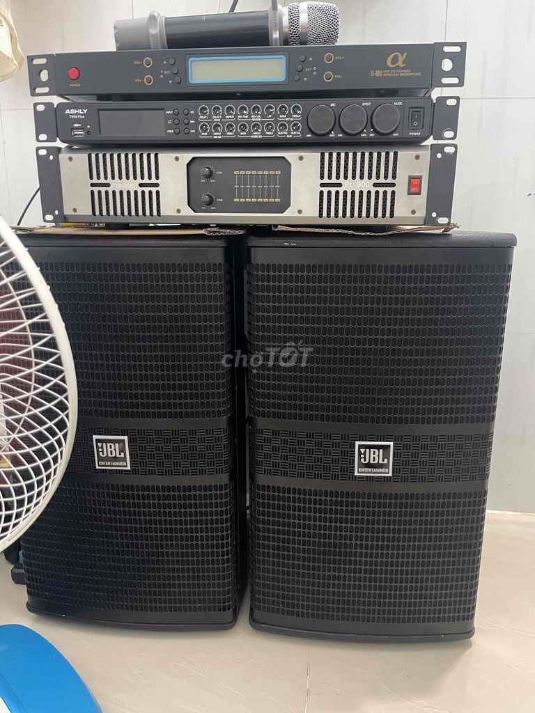 Dàn karaoke JBL U-880 Đen Kim loại. Mua bán Tivi, Âm thanh tại Thị xã Bến Cát Bình Dương được đăng bởi Tuong Vy hình 1