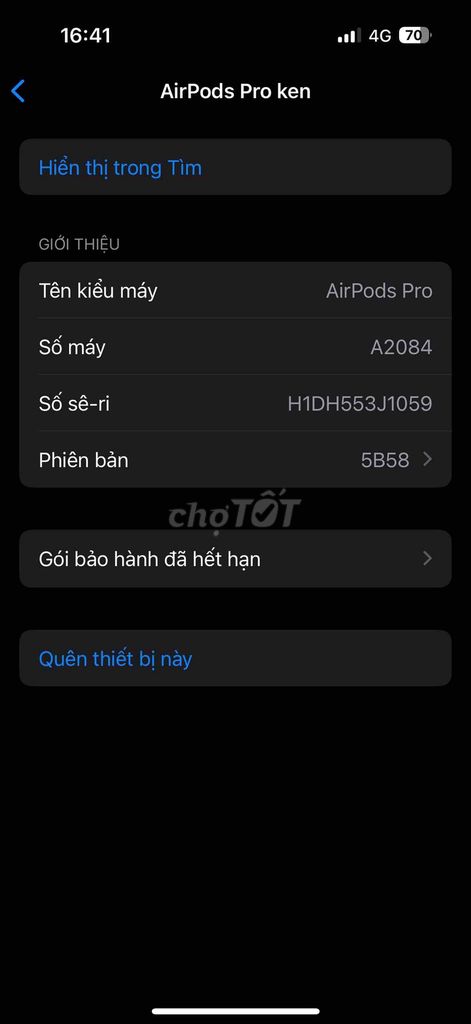 tai nghe airpos pro