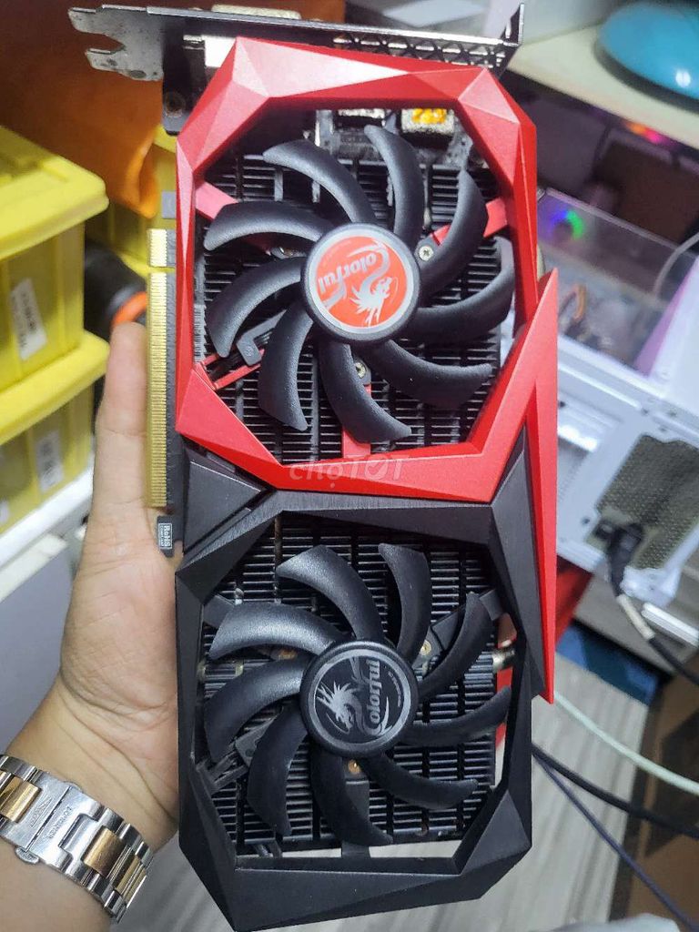 Card đồ họa Colorful 1060 6GB đã sử dụng. Mua bán Linh kiện (RAM, Card...) tại Quận Tân Phú Tp Hồ Chí Minh được đăng bởi Nguyễn Duy Nam hình 1