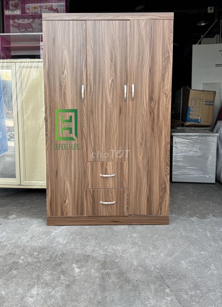 Tủ quần áo Mdf- tủ gỗ mdf= giá tại xưởng- tủ gỗ rẻ. Mua bán Tủ, kệ gia đình tại Huyện Hóc Môn Tp Hồ Chí Minh được đăng bởi Nội Thất Quang Hùng TD hình 1