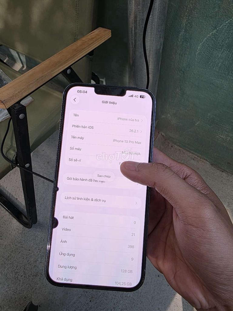 Apple iPhone 13 Pro Max 128GB Xám VN/A. Mua bán Điện thoại tại Huyện Đại Lộc Quảng Nam được đăng bởi Nguyễn hình 1