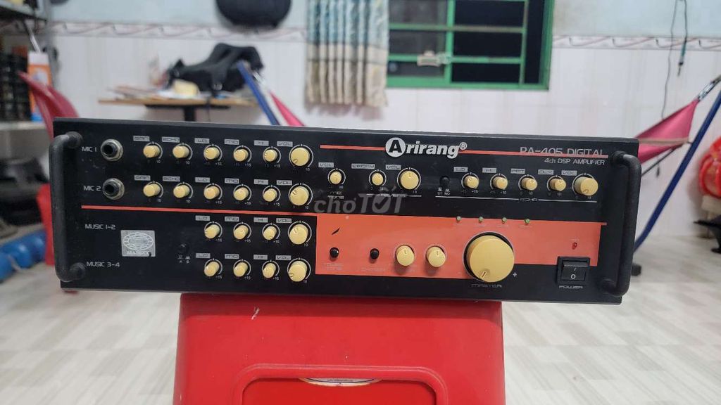 Amply karaoke Arirang PA-405 có reverb. Mua bán Tivi, Âm thanh tại Thành phố Biên Hòa Đồng Nai được đăng bởi NGUYỄN PHÁT ĐẠT  hình 1