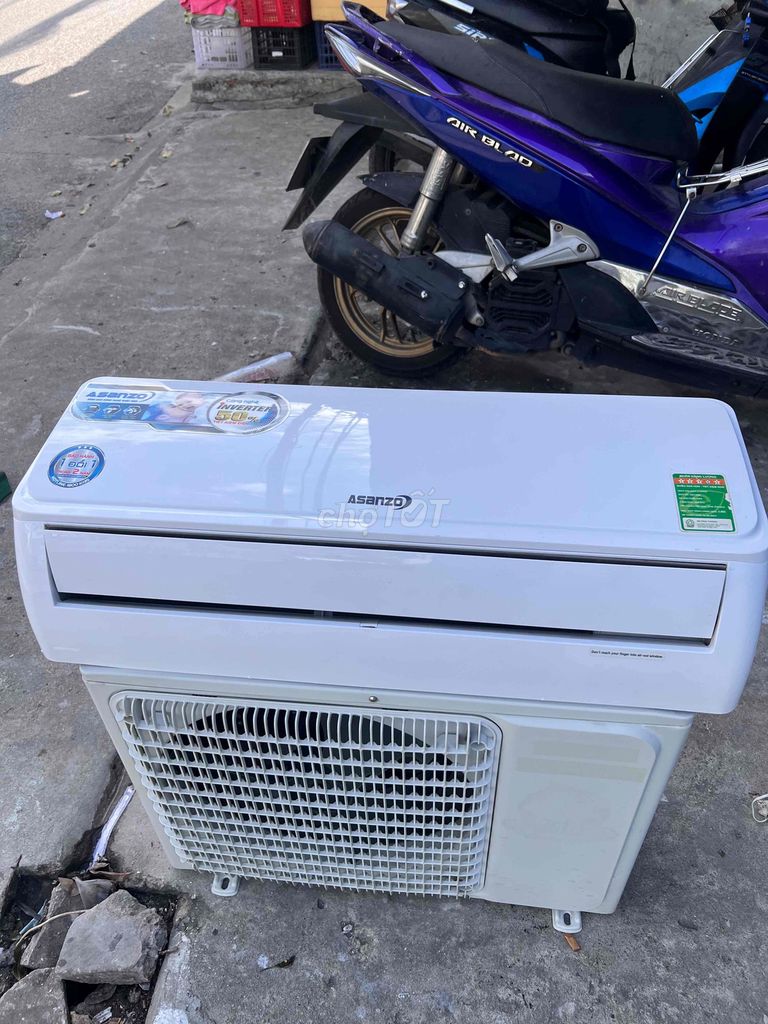 Thanh lý máy lạnh Asanzo 1hp inverter rất mới