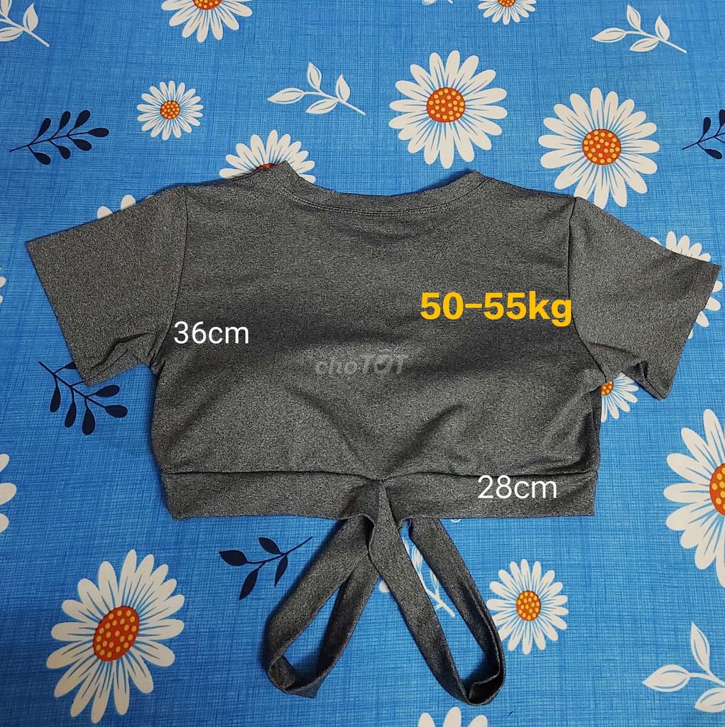 Áo thun lửng thể thao nữ size 50-55kg. Mua bán Quần áo tại Quận 8 Tp Hồ Chí Minh được đăng bởi Tùng Nguyên  hình 1