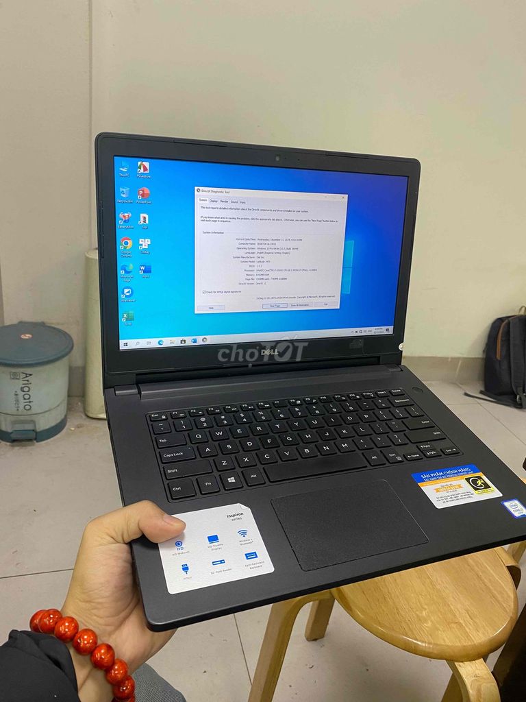 laptop dell latutide 3470 i7 ram 8 ssd 160 vega