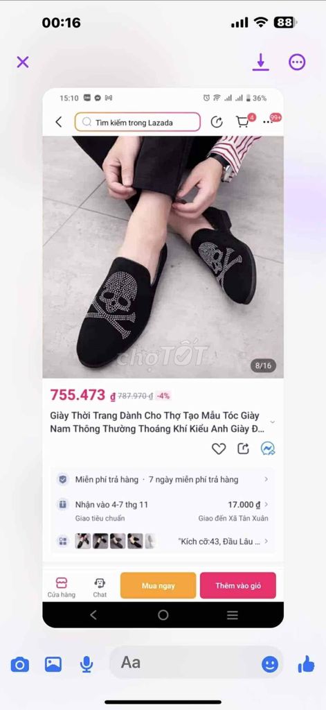 dép sục size 40 của nam