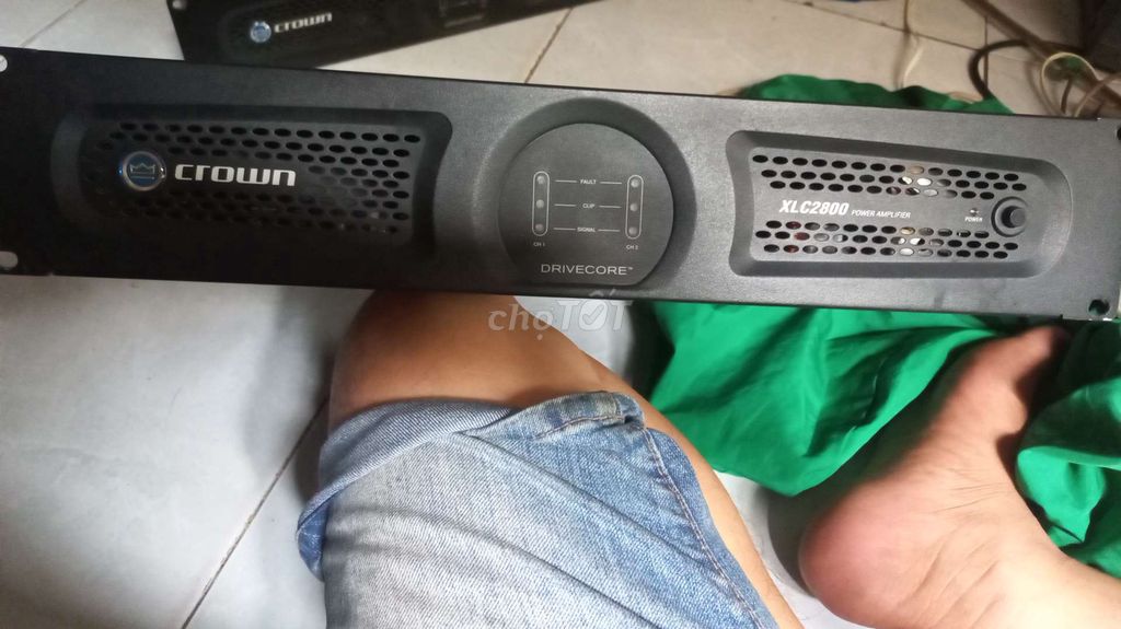 Cục đẩy công suất Crown XLC2800 Đen mất tiếng . Mua bán Tivi, Âm thanh tại Quận 12 Tp Hồ Chí Minh được đăng bởi Huy hình 1
