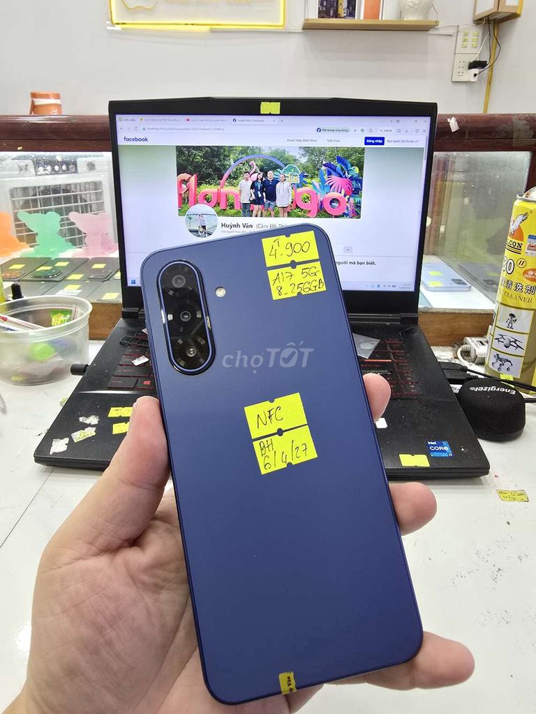 Samsung A17 5G 8GB/256GB. Mua bán Điện thoại tại Thành phố Long Xuyên An Giang được đăng bởi Facebook Cầm Đồ Thúy Vân hình 1