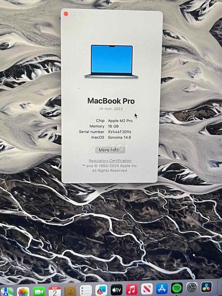 Apple MacBook M2 Pro Xám 14inch 512gb. Mua bán Laptop tại Quận 1 Tp Hồ Chí Minh được đăng bởi Linh Nguyễn hình 1