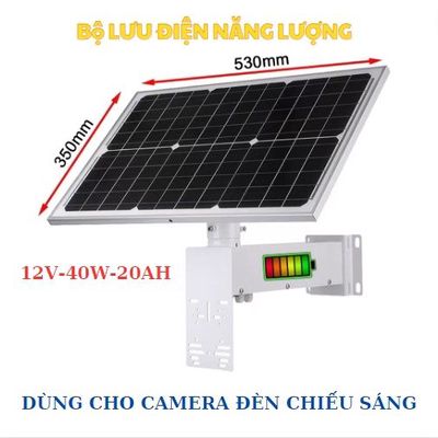 Pin Năng Lượng Mặt Trời STS-40W20Ah Cho Camera. Mua bán Đồ chuyên dụng, Giống nuôi trồng tại Thị xã Ninh Hòa Khánh Hòa được đăng bởi Camera Năng Lượng Mặt Trời