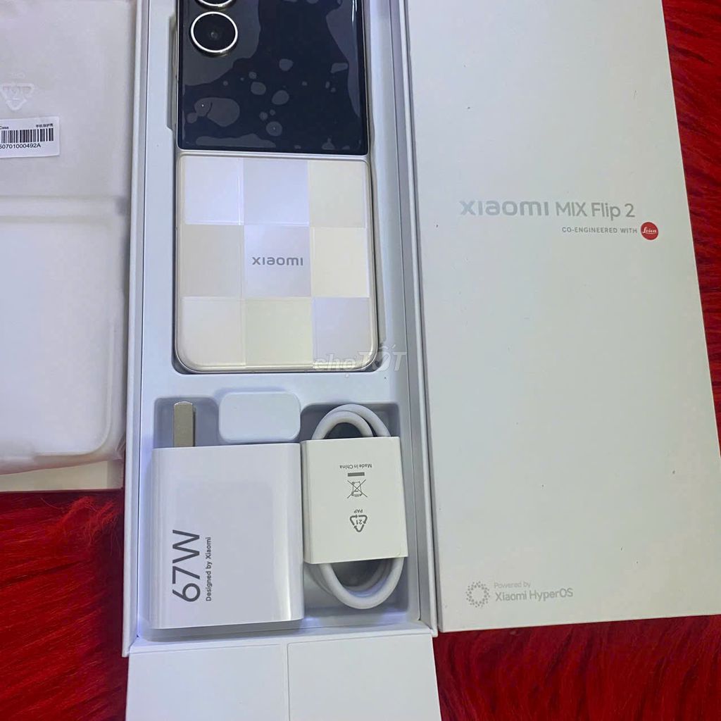 Xiaomi MIX Flip 2 12GB/256GB LIKENEW FULLBOX. Mua bán Điện thoại tại Quận Tân Bình Tp Hồ Chí Minh được đăng bởi LUCKY PHONE VN hình 1