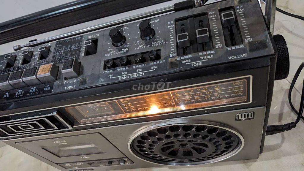 Đài Radio cassette cổ hiệu Victor Japan điện 100V. Mua bán Tivi, Âm thanh tại Quận Hải Châu Đà Nẵng được đăng bởi Lee Min Ho Đà Nẵng hình 3