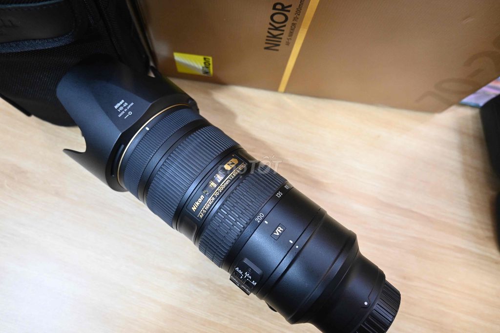 Ống kính Nikon 70 200 f2.8 VR2 Đẹp. Mua bán Máy ảnh, Máy quay tại Quận Tân Bình Tp Hồ Chí Minh được đăng bởi Lê Thị Phương Thảo hình 1