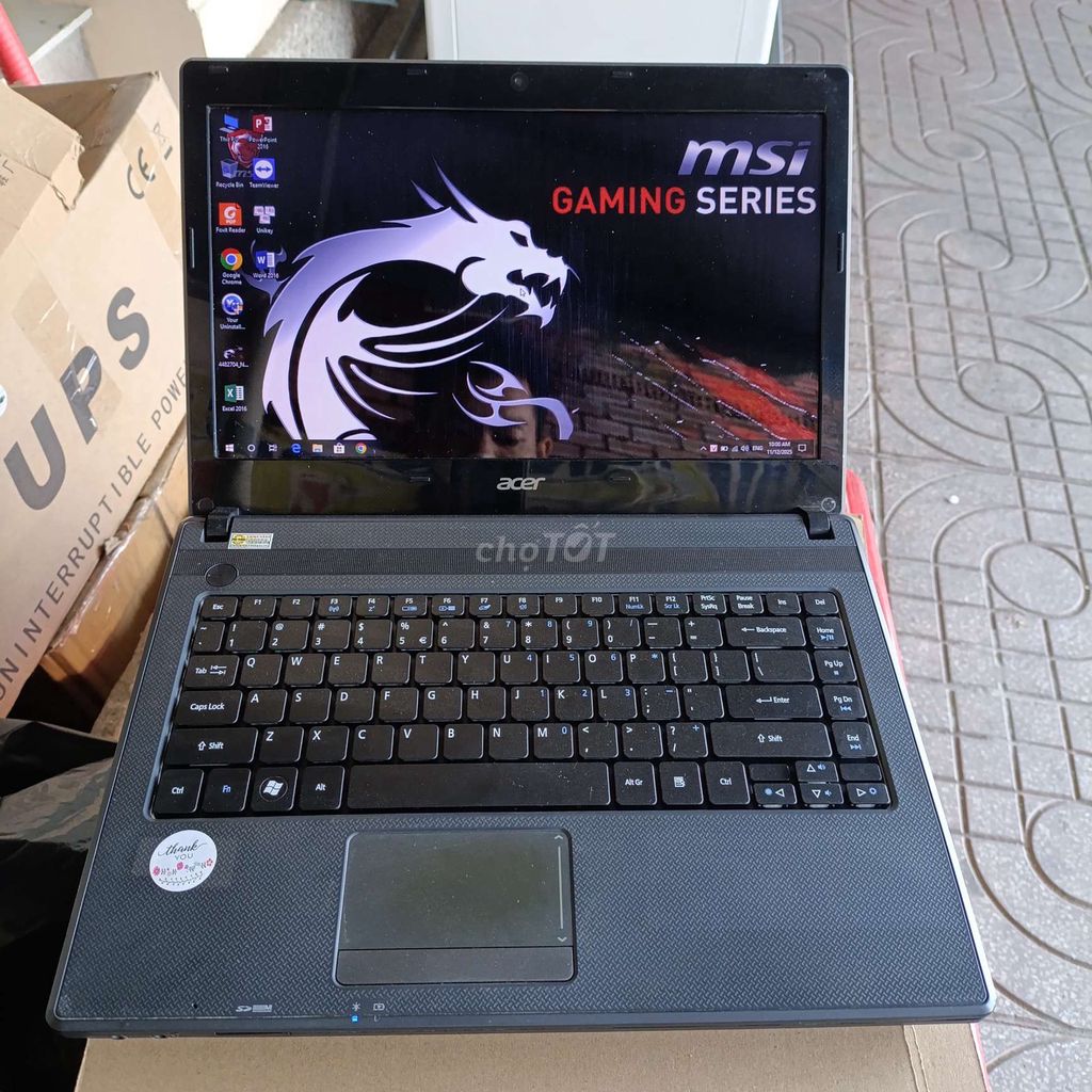 Laptop Gaming Acer Core i7, RAM 8GB SSD BH 11/2026. Mua bán Laptop tại Thành phố Thủ Đức Tp Hồ Chí Minh được đăng bởi Cũ Giá Rẻ hình 1