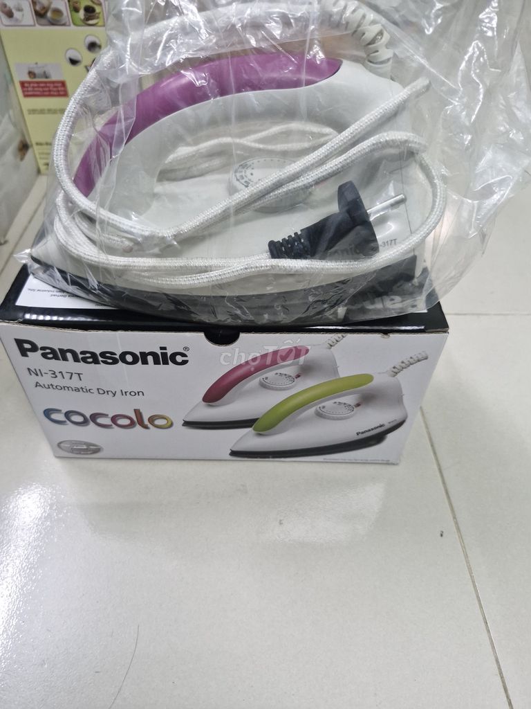 Bàn là khô Panasonic NI-317T Trắng tím. Mua bán Nội thất, đồ gia dụng khác tại Quận Ninh Kiều Cần Thơ được đăng bởi Hoàng Nguyễn hình 1