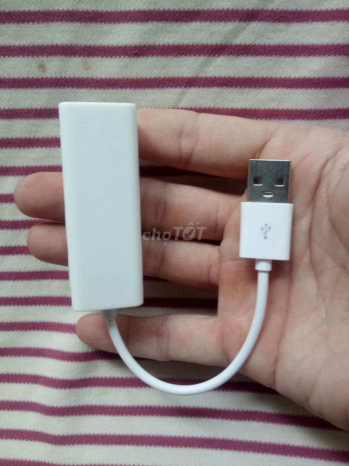 Cáp USB to LAN - Cáp nối từ USB ra cổng mạng LAN. Mua bán Phụ kiện (Màn hình, Chuột...) tại Quận 6 Tp Hồ Chí Minh được đăng bởi Laptop Hoàng Kim hình 1