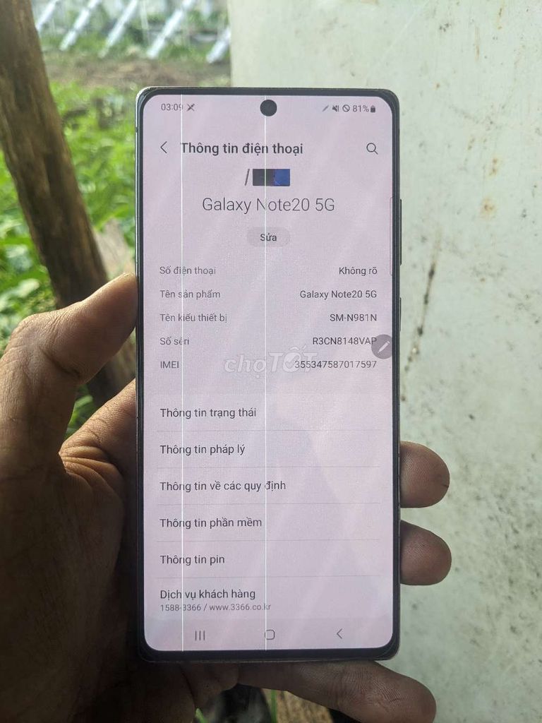 Samsung Galaxy Note 20 5G 256g. Mua bán Điện thoại tại Quận 12 Tp Hồ Chí Minh được đăng bởi ĐT VERY TỐT bh đổi trả 1th thêm 200k hình 1
