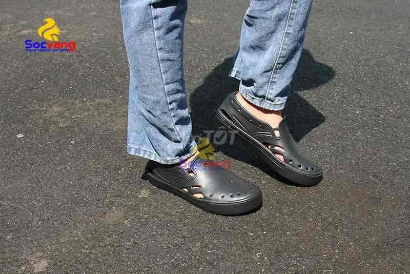 Giày lười nam màu đen size 42 giá 69k. Mua bán Giày dép tại Quận Tân Bình Tp Hồ Chí Minh được đăng bởi Lê Quốc Khánh hình 1