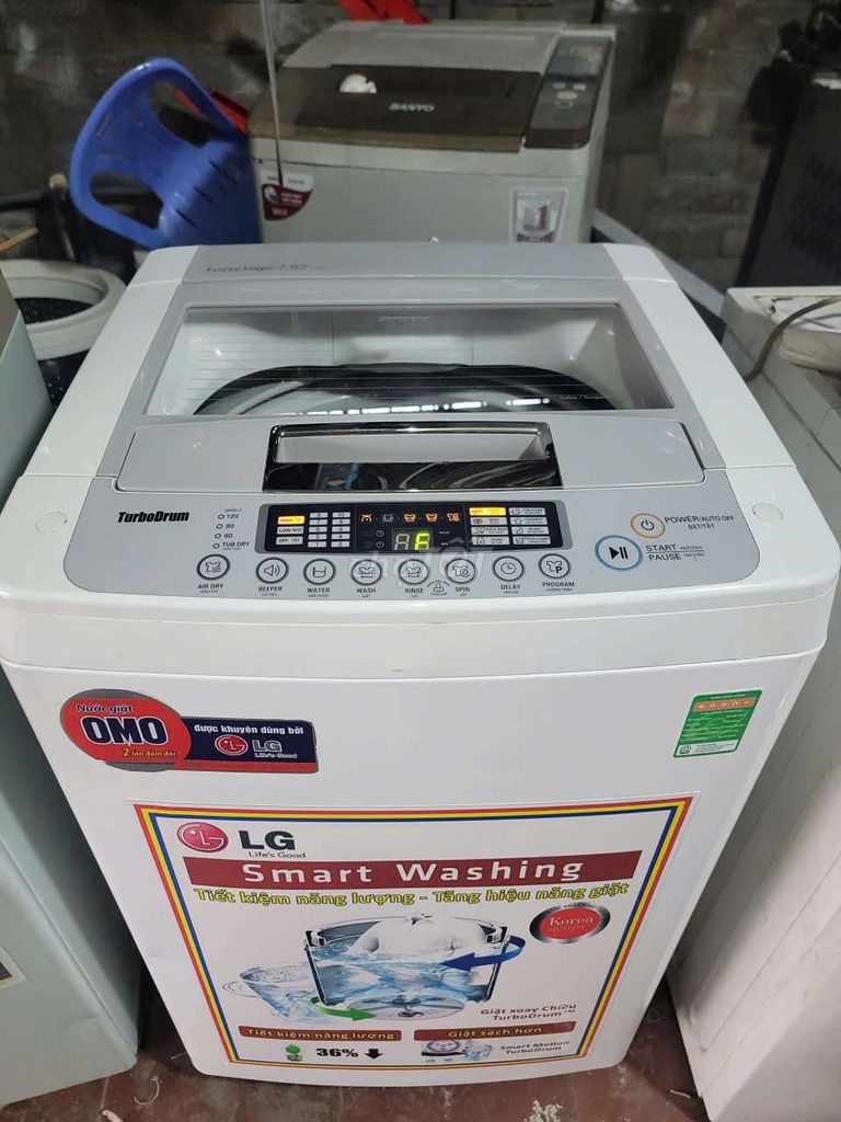Máy giặt LG 7.6kg. Mua bán Máy giặt tại Quận 7 Tp Hồ Chí Minh được đăng bởi Điện Lạnh Giá Tốt hình 1