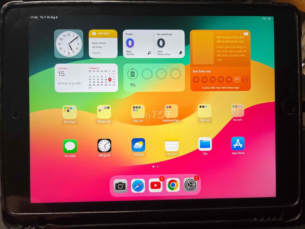 iPad Gen 9 Xám. Mua bán Máy tính bảng tại Quận Hoàng Mai Hà Nội được đăng bởi Tuấn Trần hình 1