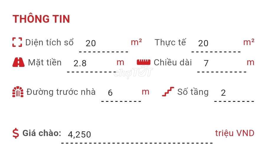 Nhà HXH LÝ THƯỜNG KIỆT Q10 21.2 GIÁ 4 TỶ 25